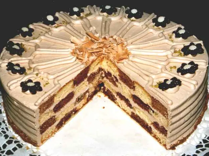 Schachbrett Torte